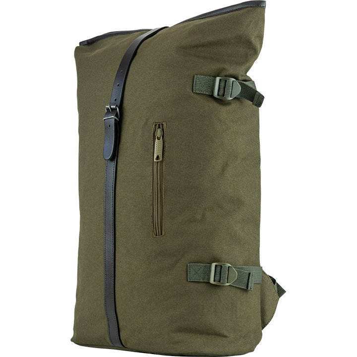 Canvas Rugzak met Rolsluiting