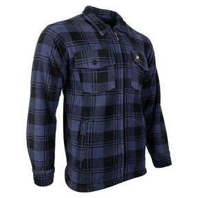 Tundra Overhemd Marineblauw Geruit