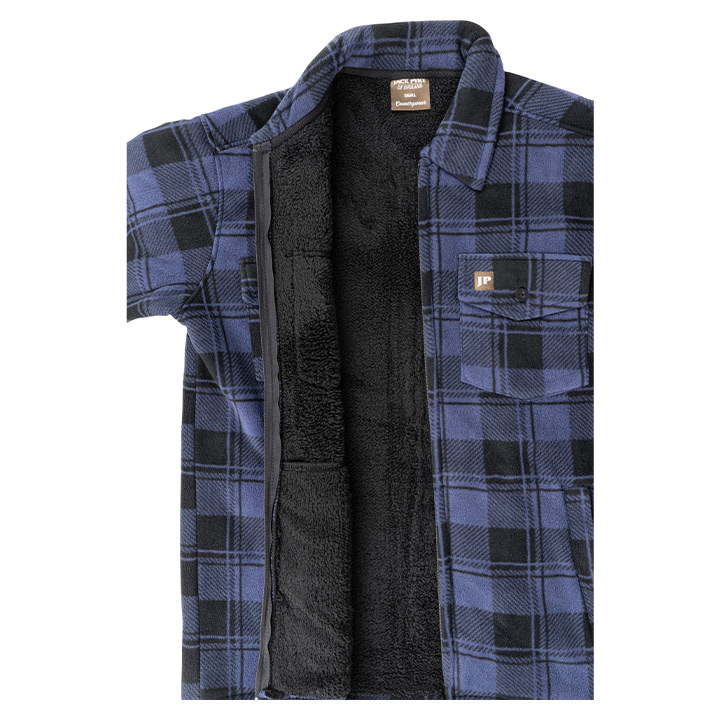 Tundra Overhemd Marineblauw Geruit