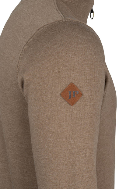Sweater Halve Rits Gerst