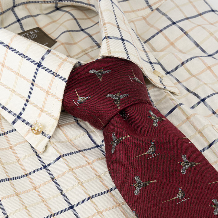 silk-tie-pheasant