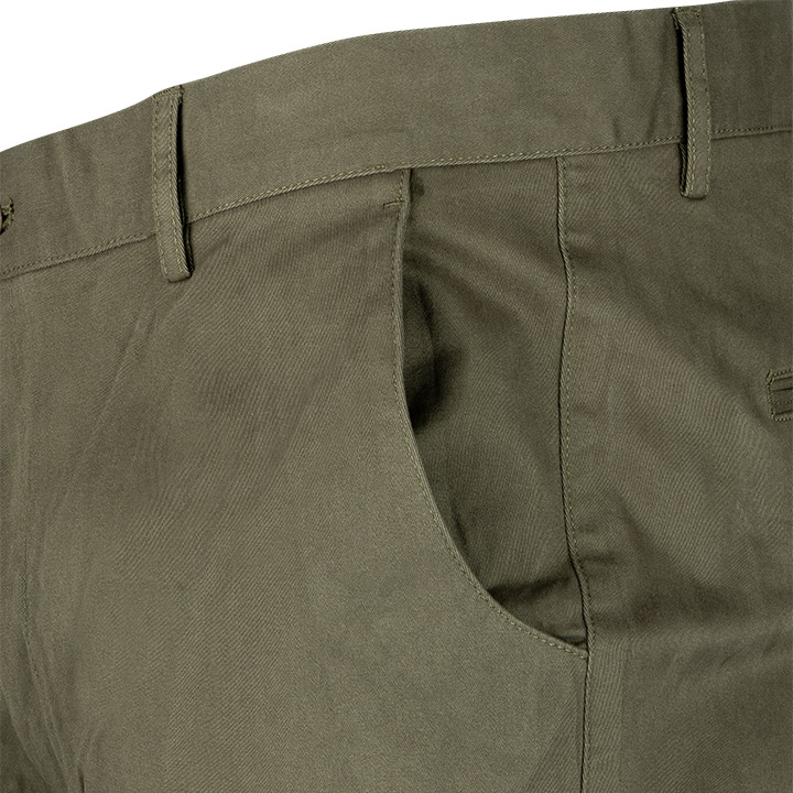 Chino Broek Khaki Olijf
