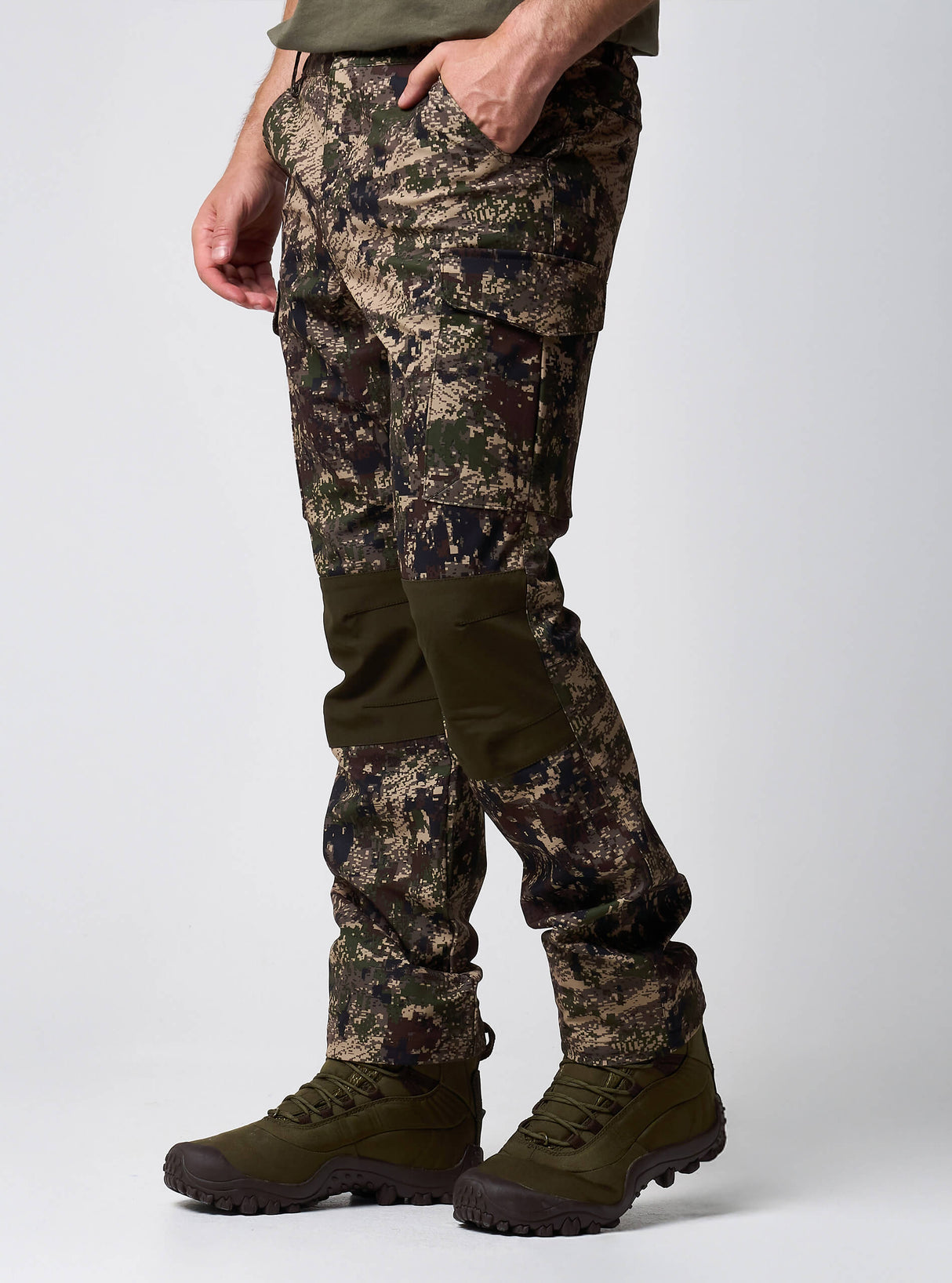 Softshell Broek Groen