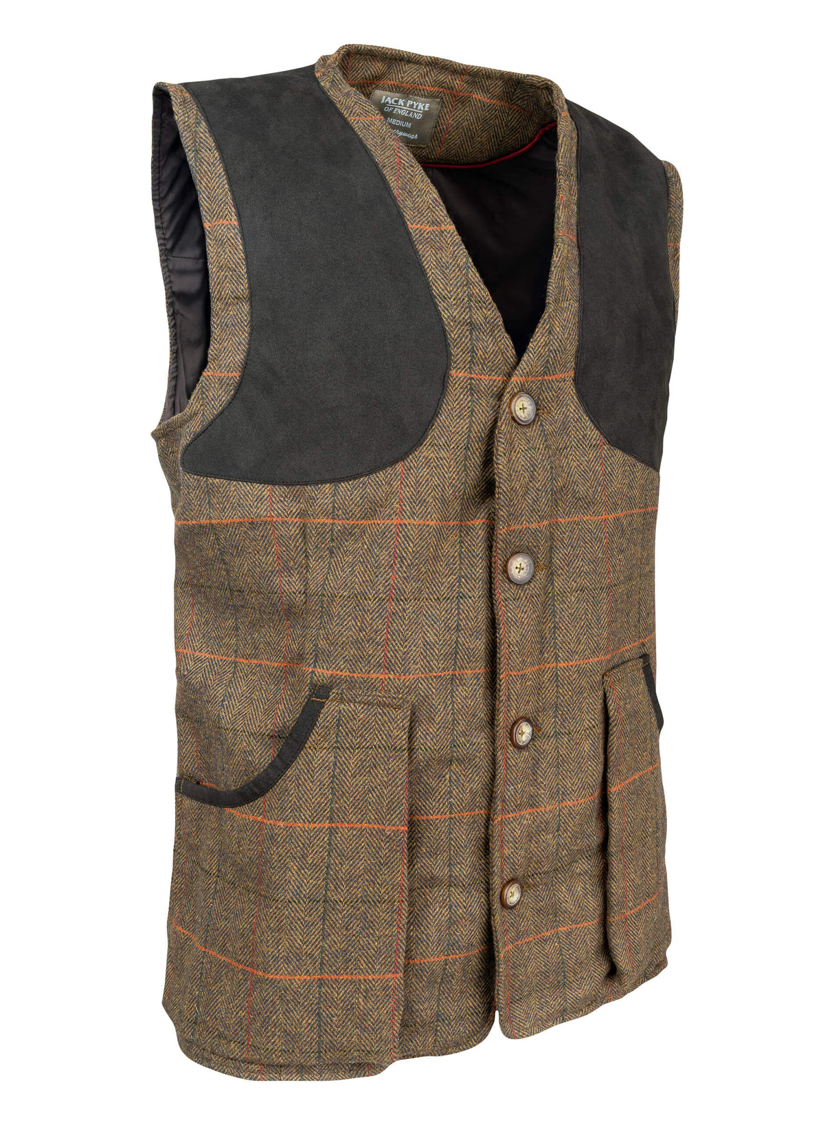 Schietvest Bruin Tweed