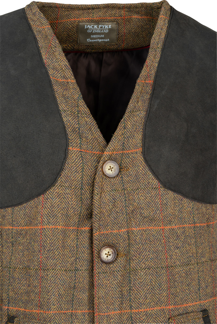 Schietvest Bruin Tweed