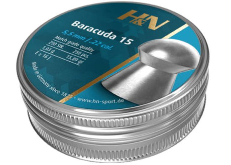 Luchtdrukkogeltjes H&N Baracuda 15 5.5 mm 15.89 grain (3)