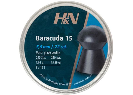 Luchtdrukkogeltjes H&N Baracuda 15 5.5 mm 15.89 grain