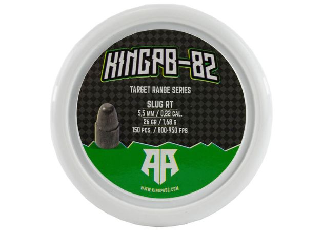 Slugs KingPB-82 5.5 mm Target Range RT 26 grain (.218)