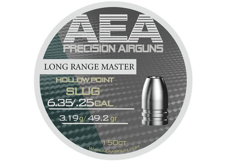 Slugs AEA Long Range Master 6.35 mm HP 49.2 grain (.25)