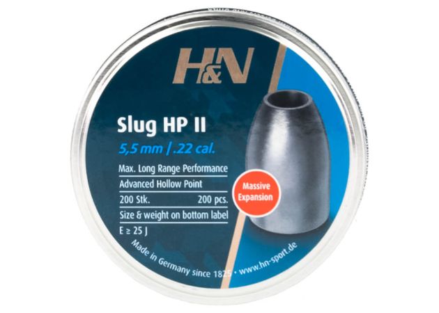 Slugs H&N 5.5 mm HP II 30 grain (.217)
