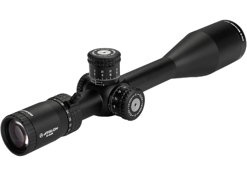Athlon Optics Argos BTR Gen3 10-40x56 ABLR4 SFP MOA Riflescope