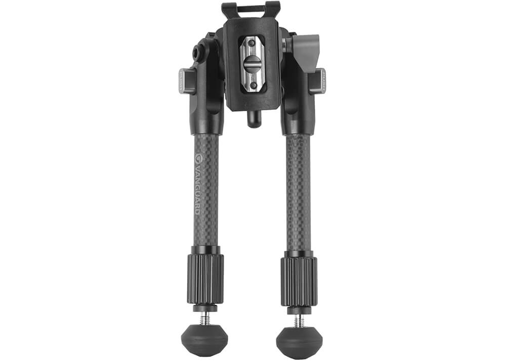 Bipod Vanguard Equalizer Pivoting 1QS - Carbon
