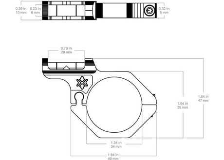 Waterpas Vector Optics Offset Level Ring GenII 34 mm (2)