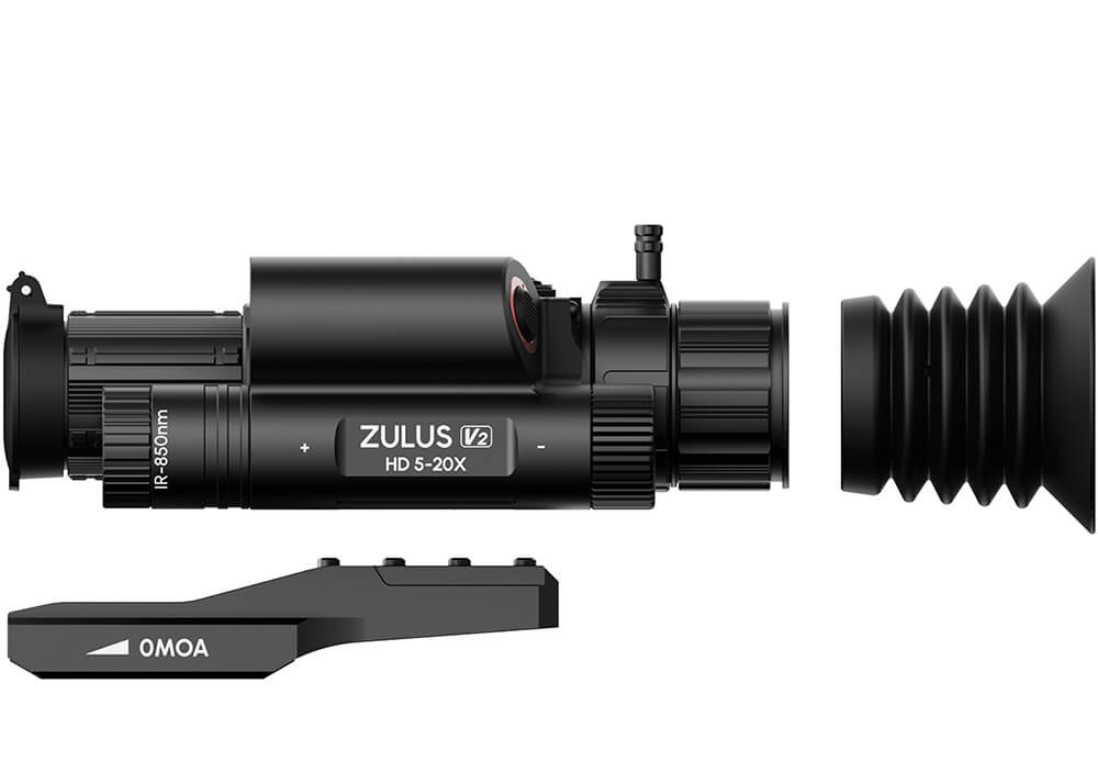 DNT Zulus HD V2 5-20x LRF Night Vision Scope
