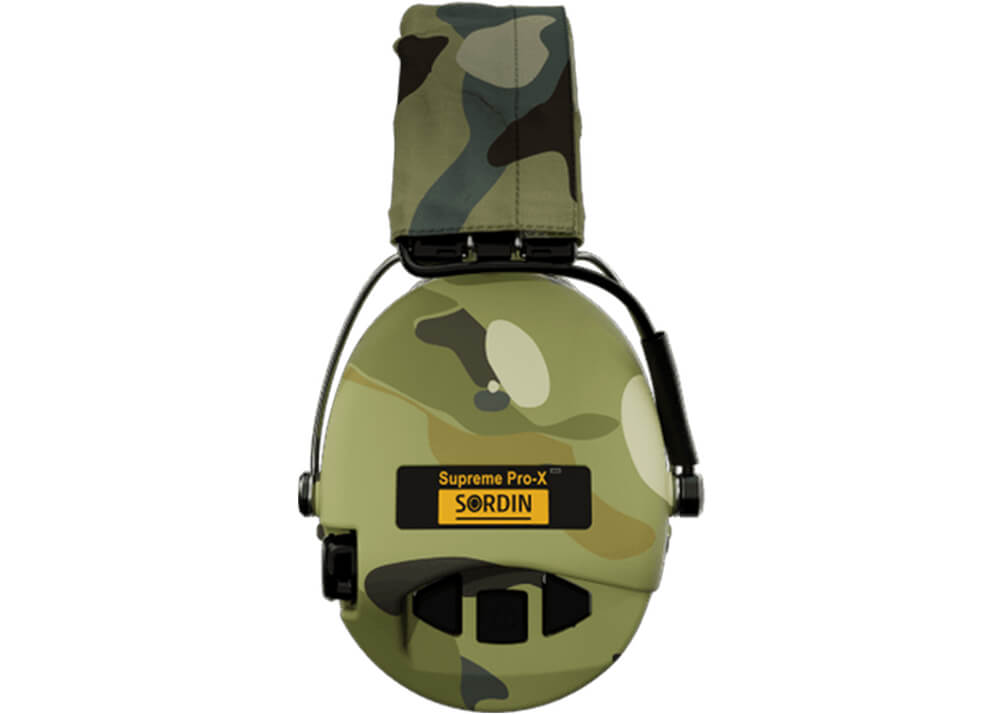Hearing Protector Sordin Supreme Pro X LED Textile Camo