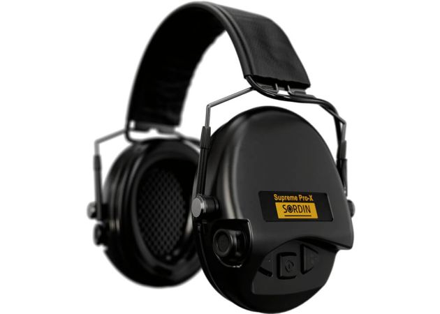 Gehoorbeschermer Sordin Supreme Pro X Slim Black