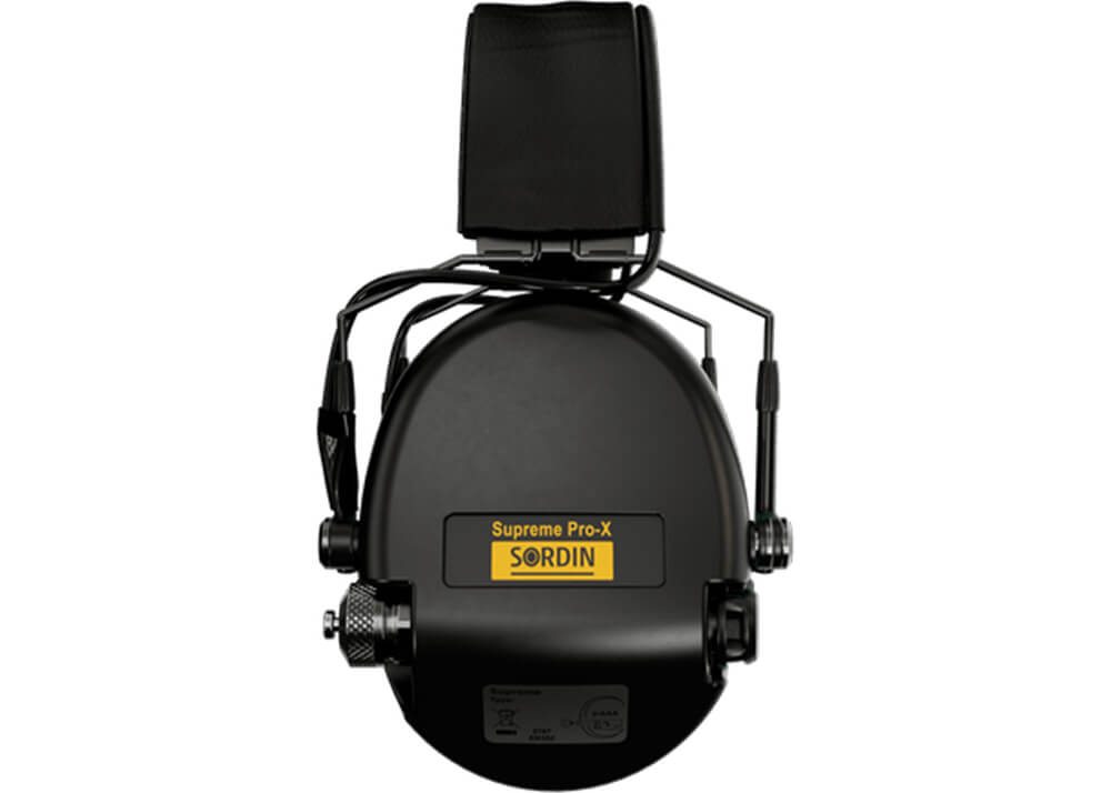 Hearing Protector Sordin Supreme Pro X Slim Black