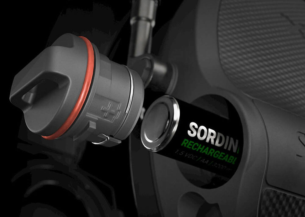 Hearing Protector Sordin Supreme X2 Gel - Black