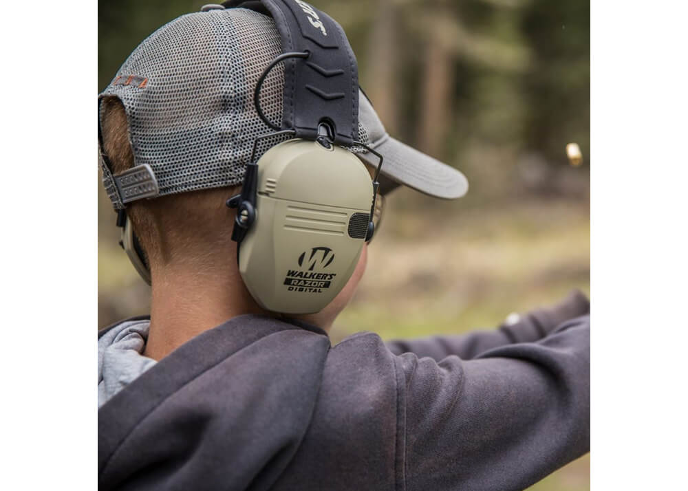 Hearing Protector Walker's Razor Slim Electronic FDE