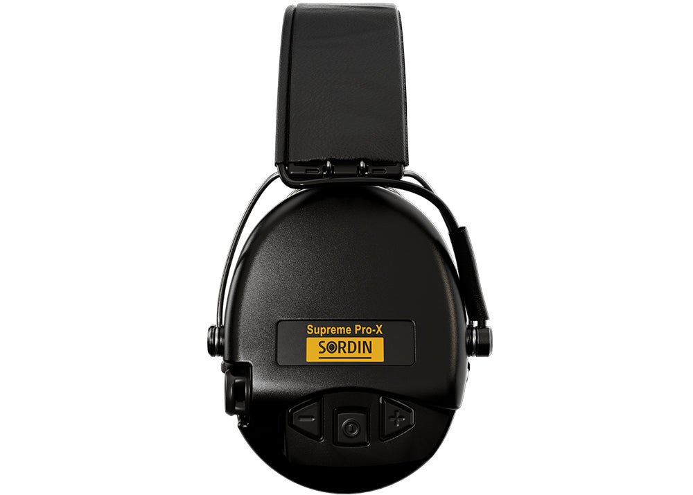 Hearing Protector Sordin Supreme Pro X Leather Black