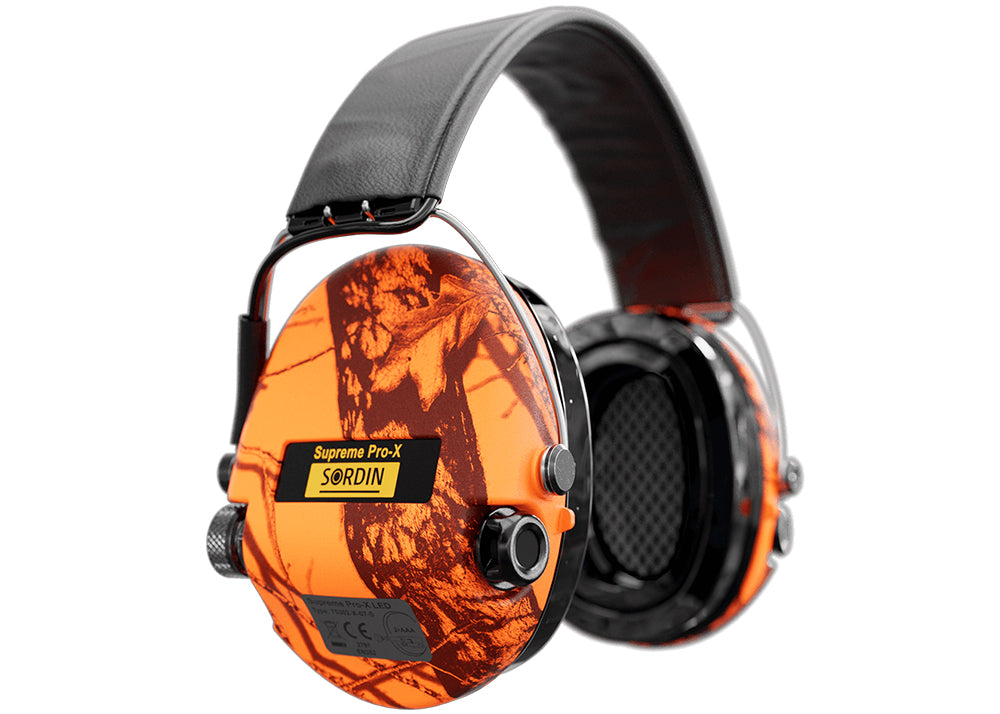 Hearing Protector Sordin Supreme Pro X LED Leather Blaze