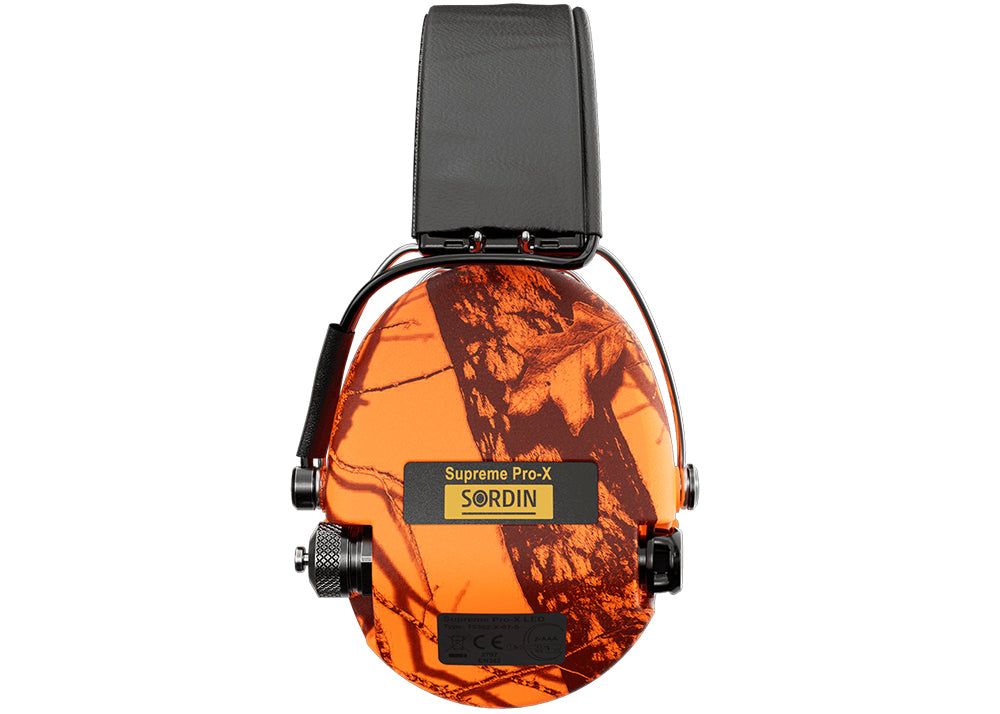Hearing Protector Sordin Supreme Pro X LED Leather Blaze