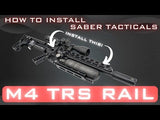 Montagerail Saber Tactical TRS FX Impact M4 (2)