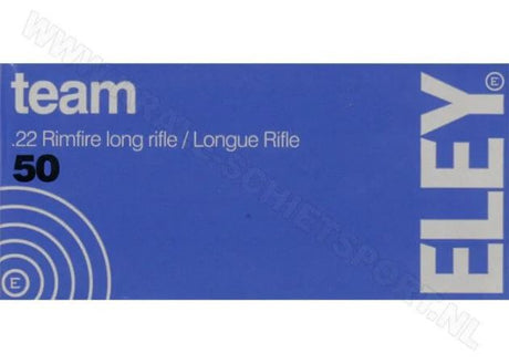 Kogelpatronen Eley Team .22 LR FN 40 Grain