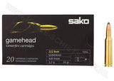 Kogelpatronen Sako Gamehead .222 Rem SP 50 grain
