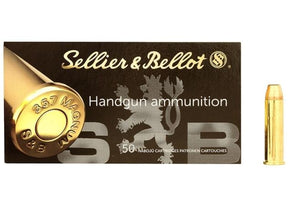Kogelpatronen Sellier & Bellot .357 Mag FMJ 158 grain