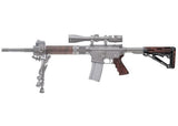 Kolf Hogue AR15 OMCB Mil-Spec met grip Red Lava (2)