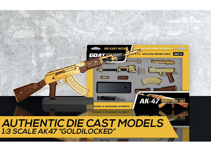 Miniature Goatguns Mini AK47 Gold