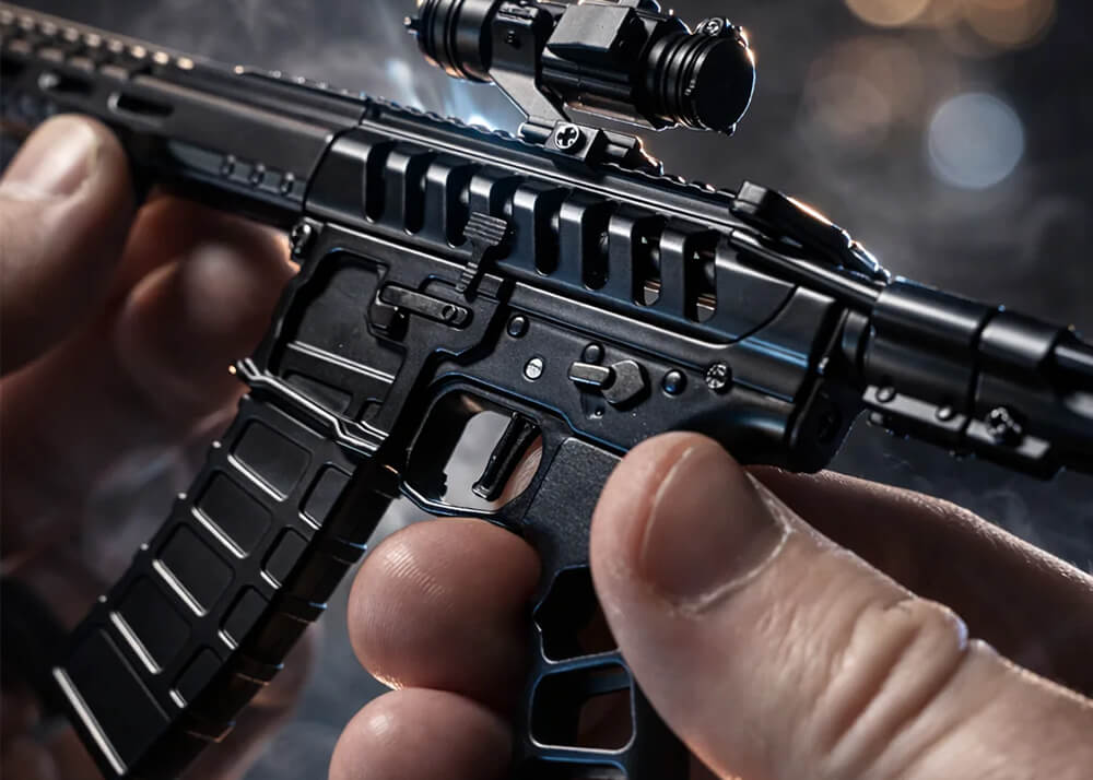Miniature Goatguns AR15 Skeleton