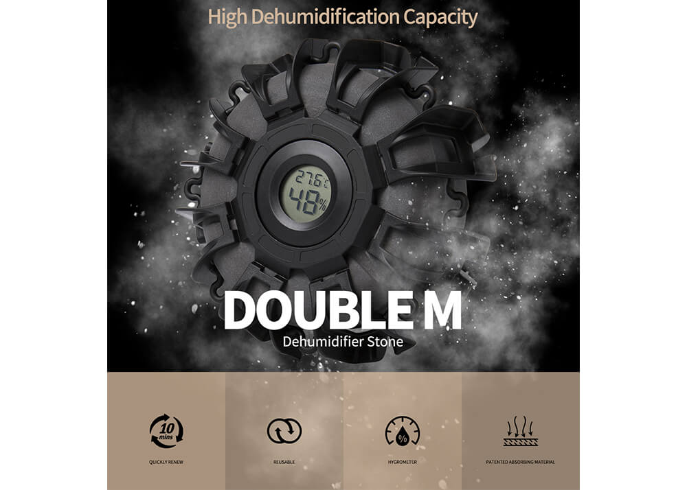 Dehumidifier Silent Dry Double M