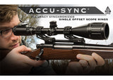 UTG Accu-Sync 25.4 mm High 37 mm Offset Weaver/Picatinny Mount