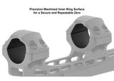UTG Accu-Sync 25.4 mm High 50 mm Offset Weaver/Picatinny Mount