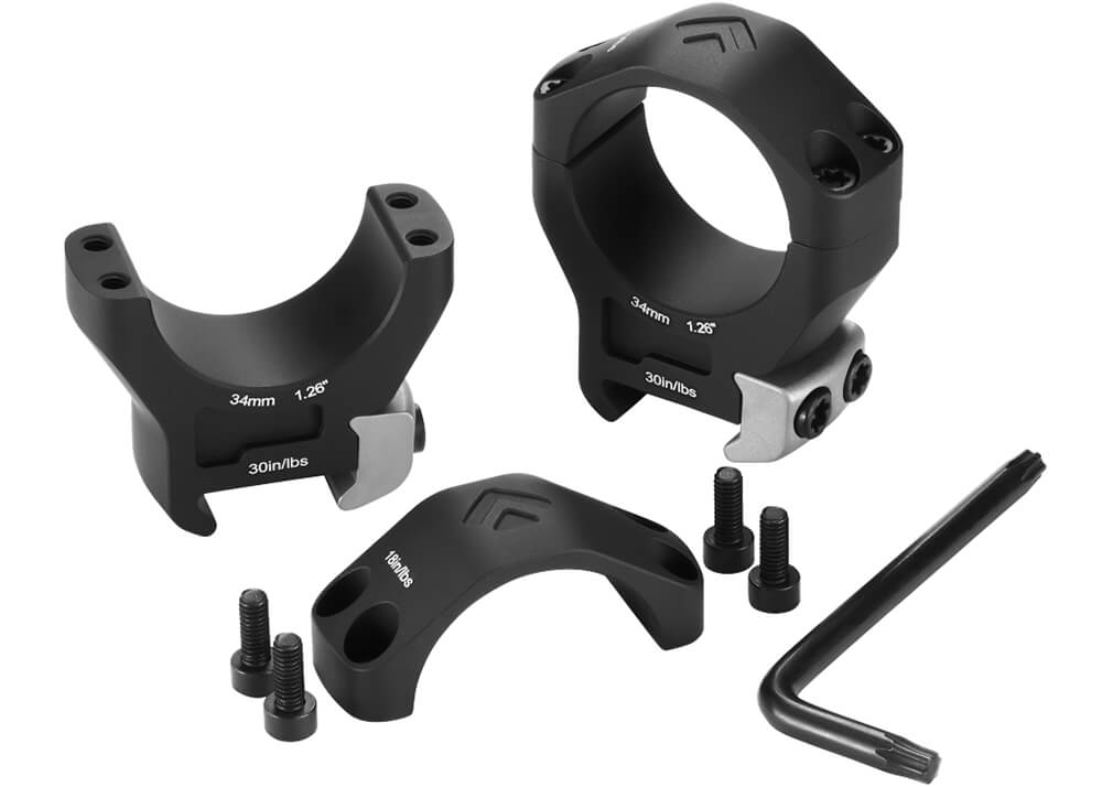 Mounting Arken Halo Ti 34 mm High Weaver/Picatinny