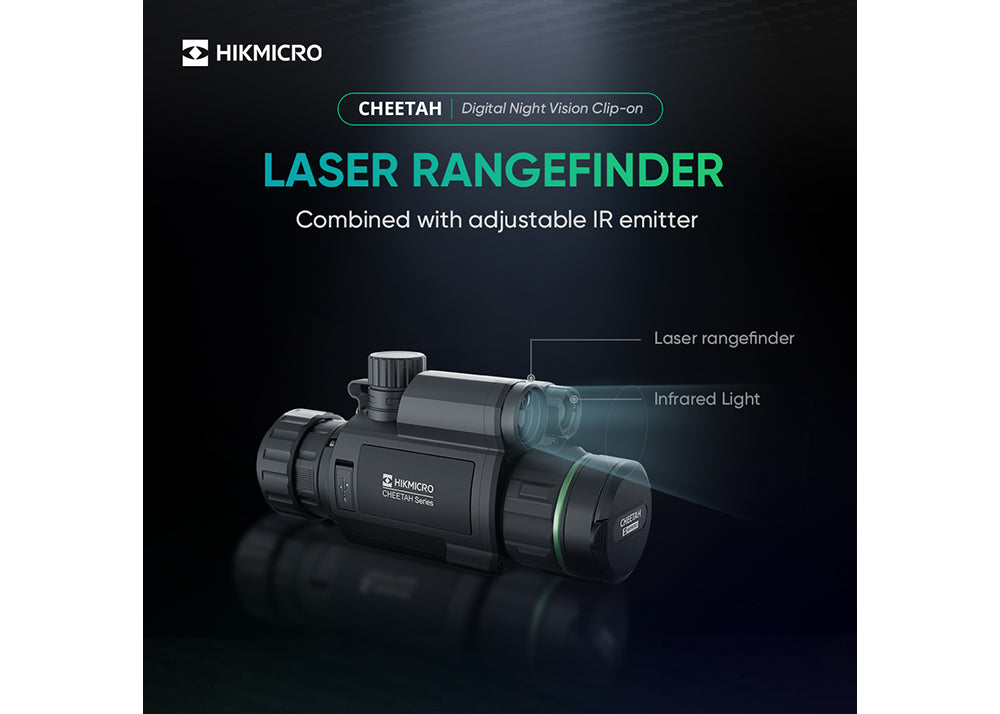 HikMicro Cheetah LRF Clip-On 850 nm IR Night Vision Scope