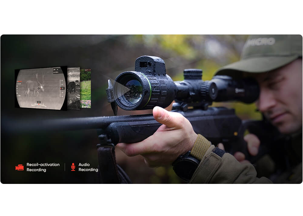 HikMicro Alpex 4K A50E Digital Day & Night Vision Riflescope