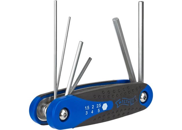 Opvouwbare Inbusset Walther Universal Tool