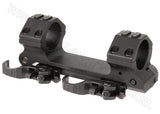 Montage Era Tac 34 mm High Picatinny 0-70 MOA (3)