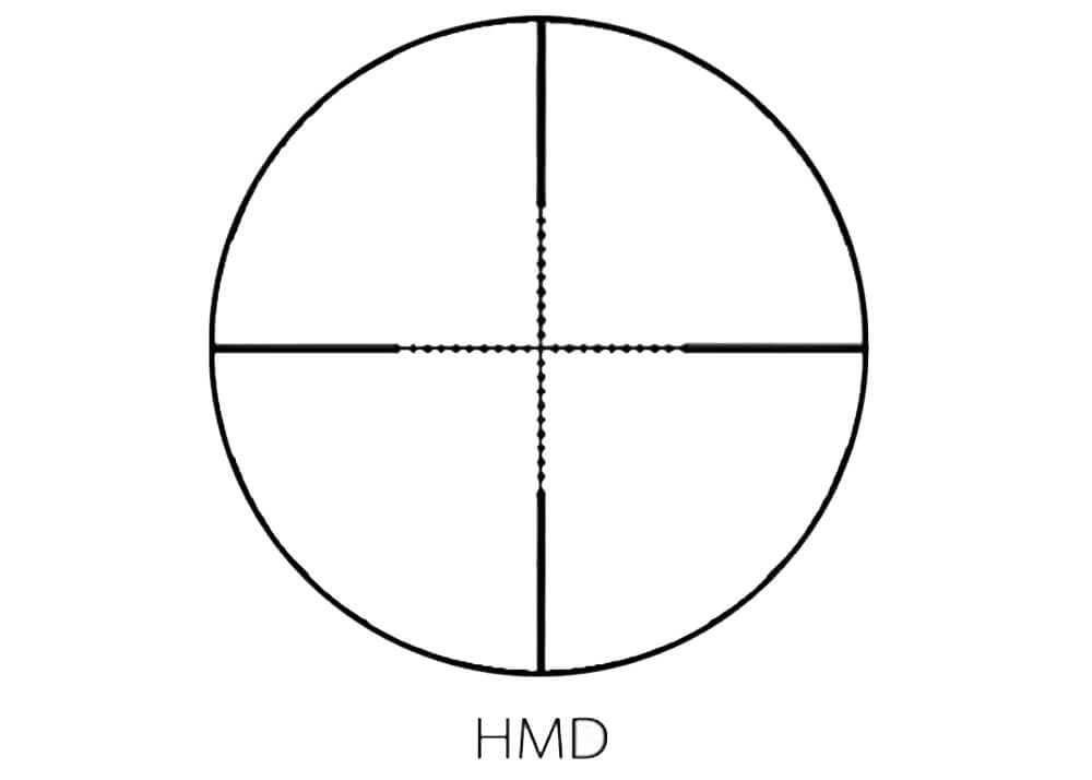 Nikko Stirling Mountmaster 3-9x40 AO ½ Mil-dot Riflescope