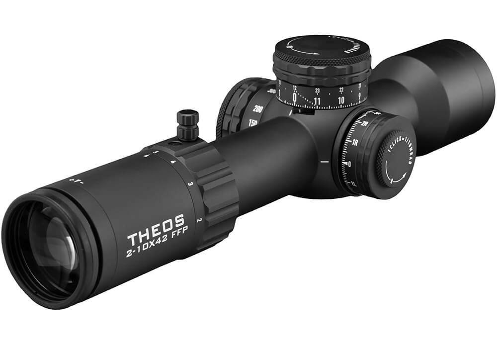 Element Optics Theos 2-10x42 MPR-1D MRAD Riflescope - Black