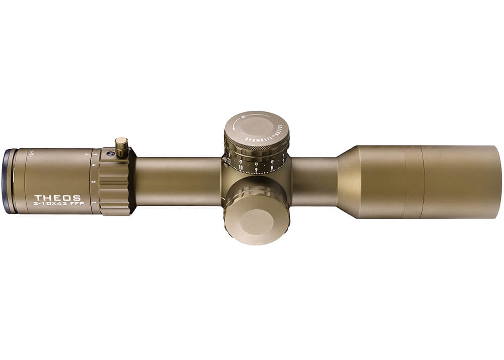 Element Optics Theos 2-10x42 MPR-1D MRAD Riflescope - FDE