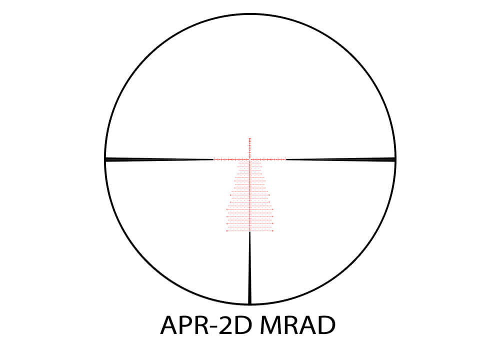 Element Optics Theos 6-36x56 APR-2D MRAD Riflescope - Black