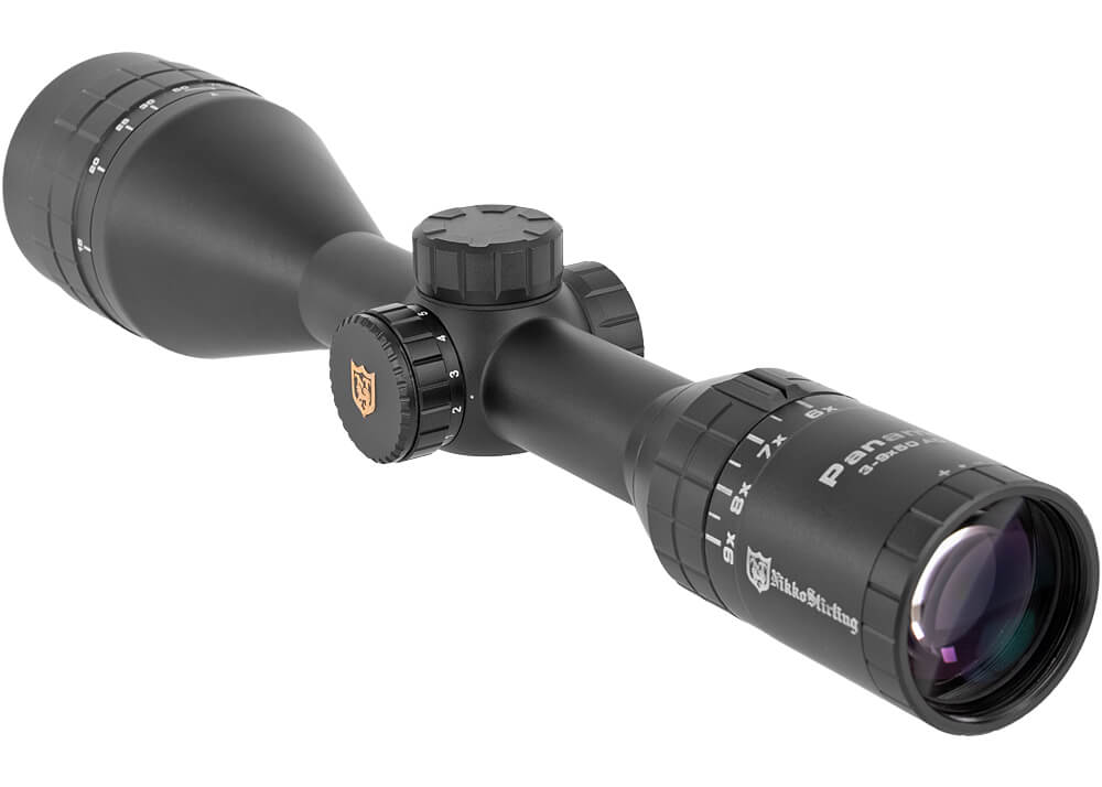 Nikko Stirling Panamax 3-9x50 AO IR ½ Mil-Dot Riflescope