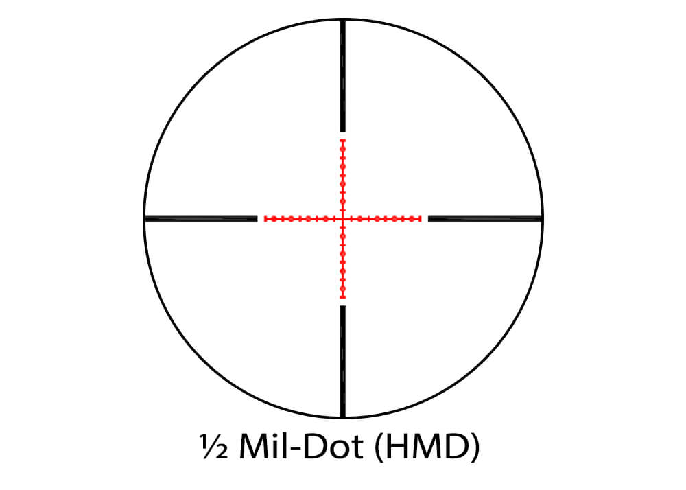 Nikko Stirling Panamax 3-9x50 AO IR ½ Mil-Dot Riflescope