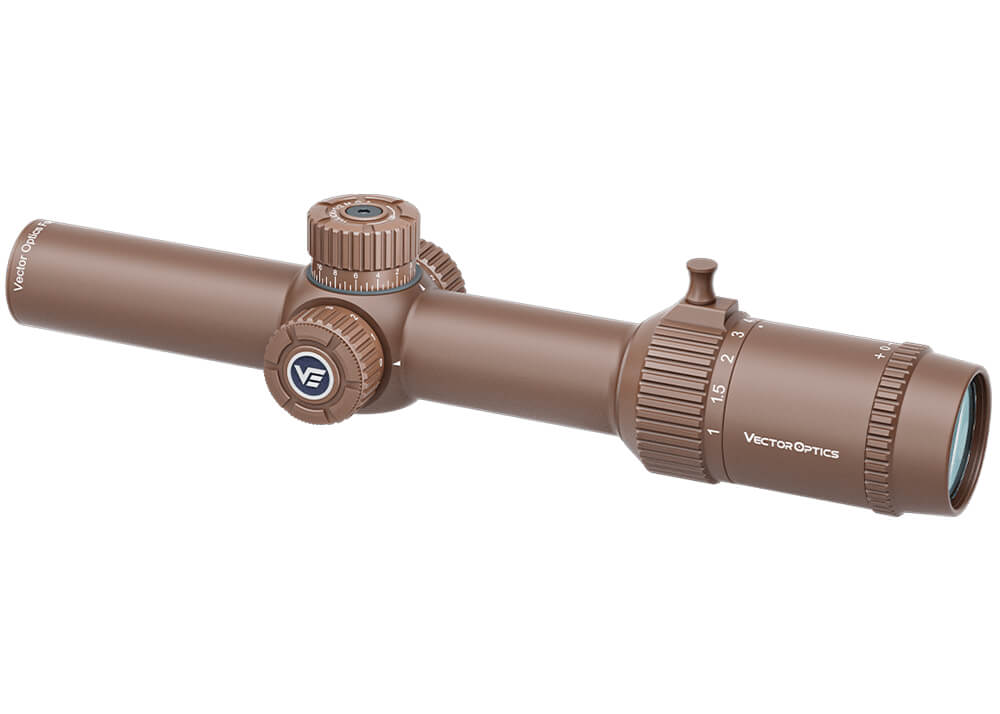 Vector Optics Forester 1-8x24 VFD-3 Riflescope - Coyote FDE