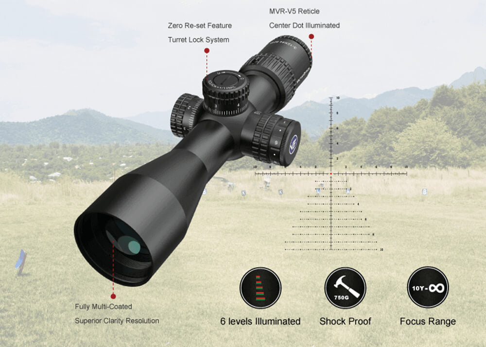 Vector Optics Veyron IR 3-12x44 SFP MPR-V10 Riflescope