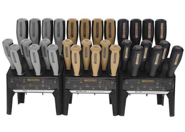 Schroevendraaierset Wheeler Benchtop Hex / Torx 30-Delig